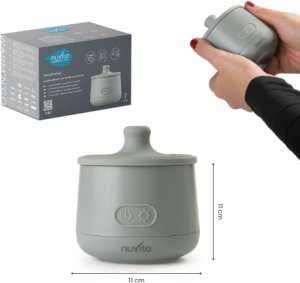 Nuvita Nuvita, Warm'n'Go, Przenośny podgrzewacz do butelek, ładowanie USB, Szałwiowa Zieleń 2