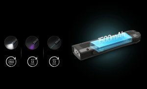 Latarka Nitecore Latarka EDC17 1500lm USB-C Laser Class 1 5
