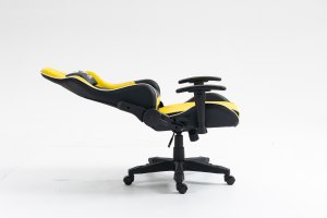 Fotel Cobra Rebel CR201 Żółto-czarny (CR201 żółto-czarny) 5