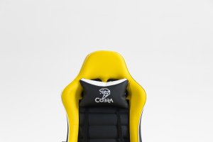 Fotel Cobra Rebel CR201 Żółto-czarny (CR201 żółto-czarny) 7