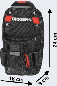 Vevor Kieszeń Narzędziowa Technika Diggers Quick Black 4