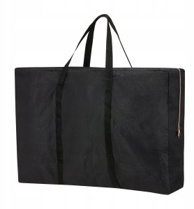 Activeshop Stół składany do masażu drewniany Balance 2 segmentowe róż czarne drewno 3