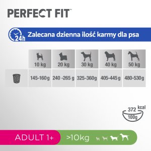 Perfect Fit Perfect Fit - sucha karma pełnoporcjowa dla dorosłych psów średnich i dużych ras, bogata w kurczaka 2,6kg 3