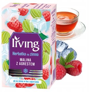 Irving Herbata na zimno Irving Cold brew Tea Malina i agrest 20x1,8g 2