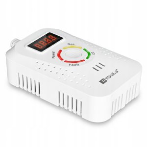 Benetech 2W1 CZUJNIK CZADU I GAZÓW PALNYCH TLENKU WĘGLA ALARM DŹWIĘKOWY ZASILANIE 230V 2