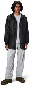 Rains kurtka przeciwdeszczowa Cargo Long Jacket W3 12060 01 czarny S 4