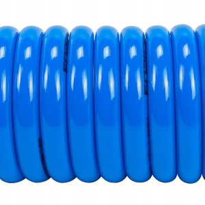 Wąż do pralki i zmywarki Forsage Wąż pneumatyczny spiralny PU 10x14mm 20m z szybkozłączami 3
