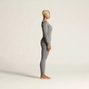 Craft Damska bielizna termoaktywna zestaw góra dół bluza koszulka legginsy spodnie Craft WOOL MERINO rozmiar XS 4