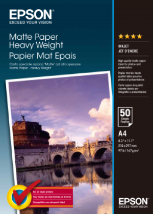 Epson Papier fotograficzny do drukarki A4 (C13S041256) 1