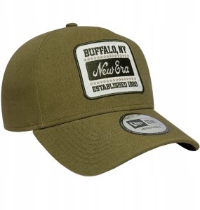 New Era Patch Line Cream 9FORTY E-Frame Adjustable Cap 60667686 Zielone OSFM 2