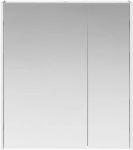vidaXL vidaXL Szafka z lustrem do łazienki Szary Sonoma 63,5 x 15,5 x 70 cm 6