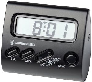 Bresser Budzik YO-YO LCD czarny (8010090CM3000) 1