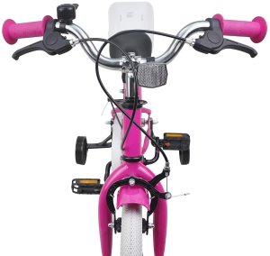 vidaXL vidaXL Rower Dziecięcy 14 Cali dla dzieci w wieku 3-5 lat Różowy 5