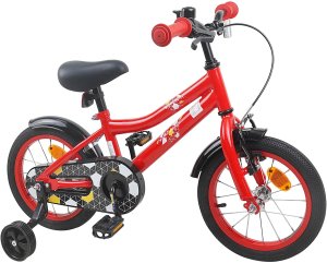 vidaXL vidaXL Rower Dziecięcy 14 Cali dla dzieci w wieku 3-5 lat Czerwony 2