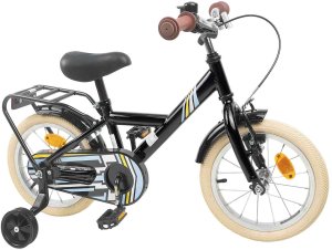 vidaXL vidaXL Rower Dziecięcy 12 Cali dla dzieci w wieku 2-4 lata Czarny 2