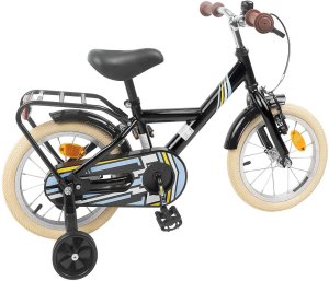 vidaXL vidaXL Rower Dziecięcy 12 Cali dla dzieci w wieku 2-4 lata Czarny 3