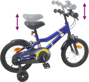 vidaXL vidaXL Rower Dziecięcy 14 Cali dla dzieci w wieku 3-5 lat 7