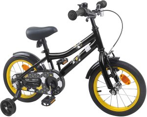 vidaXL vidaXL Rower Dziecięcy 14 Cali dla dzieci w wieku 3-5 lat Czarny 2