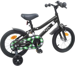 vidaXL vidaXL Rower Dziecięcy 12 Cali dla dzieci w wieku 2-4 lata Czarny 3