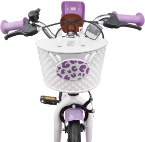 vidaXL vidaXL Rower Dziecięcy 12 Cali dla dzieci w wieku 2-4 lata Fioletowy 5
