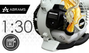 Abrams DMUCHAWA SPALINOWA DO LIŚCI OGRODOWA DMUCHAWA Z ROZDRABNIACZEM ODKURZACZ 4