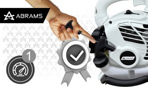 Abrams DMUCHAWA SPALINOWA DO LIŚCI OGRODOWA DMUCHAWA Z ROZDRABNIACZEM ODKURZACZ 8