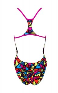 Aqua-Sport AQUA-SPORT STRÓJ KĄPIELOWY SINGLE CORES TRÓJKĄTY MULTI KOLOR 0004101 ROZMIAR XS 2