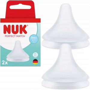 NUK Smoczek do but 2EL S SIL 10124032 1/6 2