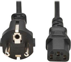 Kabel zasilający Eaton PDU POWER CORD C13 TO SCHUKO/(CEE 7/7) - 10A 250V H05VV-F 2M 2