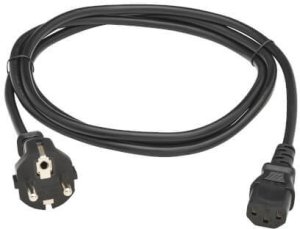 Kabel zasilający Eaton PDU POWER CORD C13 TO SCHUKO/(CEE 7/7) - 10A 250V H05VV-F 2M 3