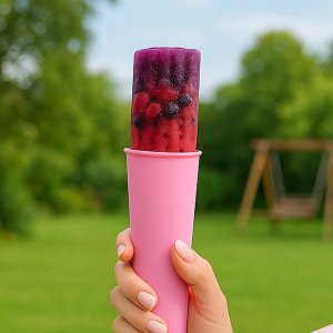 Bimberek 3x Foremki Do Lodów Wyciskanych Silikonowe Domowe Lody Wodne Sorbety 13
