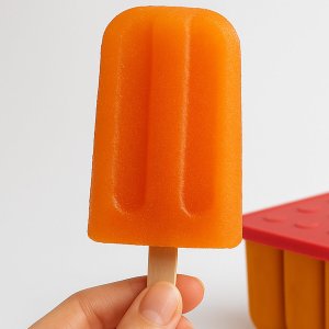 Bimberek Foremka Silikonowa Do Lodów 10szt + Patyczki 50szt. Domowe Lody Sorbety 9