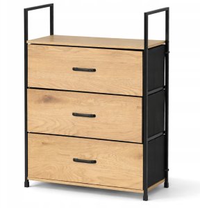 Okmed M19H ELEGANCKA SZAFKA 3 SZUFLADY JASNY 2