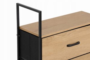 Okmed M19H ELEGANCKA SZAFKA 3 SZUFLADY JASNY 3