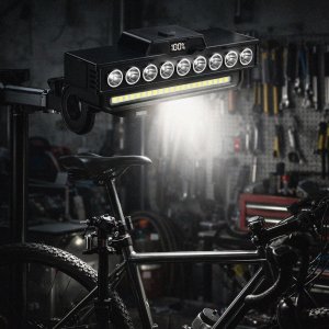 VERGIONIC L8T LAMPKA ROWEROWA LED PRZEDNIA 7        TRYBÓW USB C, 2
