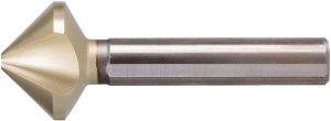 BECK Pogłębiacz stożkowy z nierównomierną podziałką HSS ZrN 90 8,30mm 3-płaszczyznowy BECK 10