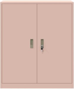 vidaXL vidaXL Szafka do przechowywania Różowy 90 x 40 x 105 cm Stal 6