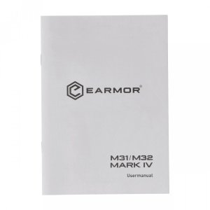 Earmor Aktywne ochronniki słuchu Earmor M31 Mark4 M31-BK-MARK4 czarne 9