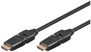 Kabel MicroConnect HDMI - HDMI 1m czarny (HDM19191FS) 1