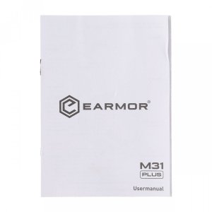 Earmor Aktywne ochronniki słuchu Earmor M31-CB Plus coyote brown 10