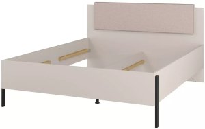 Helvetia Łóżko JUKON 160x200 kaszmirowe z pojemnikiem i tapicerowanym zagłówkiem HELVETIA 3