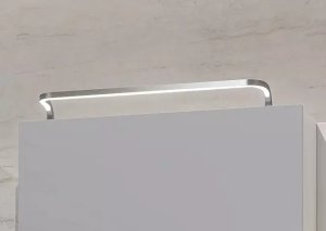 Helvetia Szafka łazienkowa GAJA 1D 78cm congo z lustrem HELVETIA 6