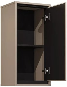 Helvetia Szafka łazienkowa GAJA 1D 35cm congo/czarna HELVETIA 2