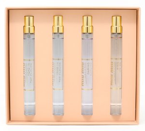 Miu miu Set Miu Miu: Eaux a La Mode - Eyes On Me, Woda perfumowana, Dla kobiet, 10 ml + Eaux a La Mode - Daring Darling, Woda perfumowana, Dla kobiet, 10 ml + Eaux a La Mode - Head In The Clouds, Woda perfumowana, Dla kobiet, 2 szt., 10 ml 3