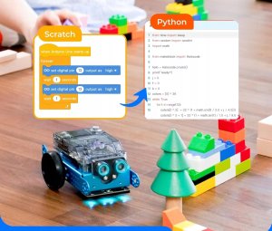 MakeBlock Makeblock mBot 2 programowalny robot dla dzieci AI WiFi 8+ 3
