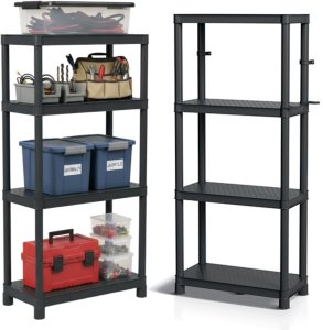 Orink Regał magazynowy pojedynczy 4 półkowy 1315x580mm do sklepu. magazynu 2