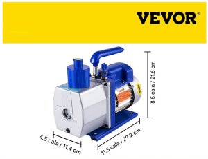 Marina Pompa próżniowa 7CFM, 1/2HP, rotacyjna łopatkowa, jednostopniowa HVAC 2