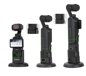 SunnyLife Uchwyt stojak mocowanie podstawka magnetyczna ochronna do DJI OSMO POCKET 3 12