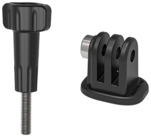 KiwiFotos Uchwyt adapter montażowy 1/4 cala obrotowy 360 do Action 5 Pro / Osmo Pocket 3 / Insta360 GO 3S 3