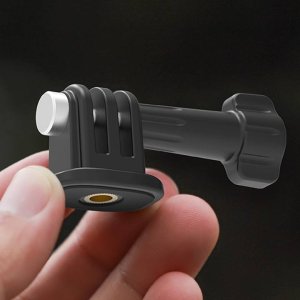KiwiFotos Uchwyt adapter montażowy 1/4 cala obrotowy 360 do Action 5 Pro / Osmo Pocket 3 / Insta360 GO 3S 9